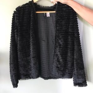 H&M black cardigan